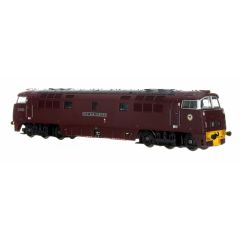 Dapol N Scale, 2D-003-013 BR Class 52 C-C, D1008, 'Western Harrier' BR Maroon Livery with Yellow Buffer Beam, DCC Ready small image