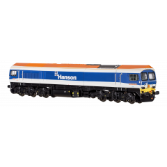 Dapol N Scale, 2D-005-004 Hanson Class 59/1 Co-Co, 59104, 'Village of Great Elm' Hanson Livery, DCC Ready small image