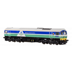Dapol N Scale, 2D-005-005 Aggregate Industries Class 59/0 Co-Co, 59001, 'Yeoman Endeavour' Aggregate Industries Livery, DCC Ready small image
