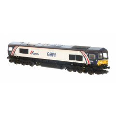 Dapol N Scale, 2D-007-014 GBRf Class 66/7 Co-Co, 66780, GBRf Cemex Livery, DCC Ready small image