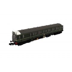 Dapol N Scale, 2D-009-007 BR Class 121 Single Car DMU W55025, BR Green (Speed Whiskers) Livery, DCC Ready small image