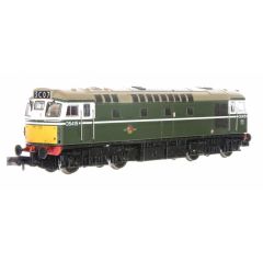 Dapol N Scale, 2D-013-003 BR Class 27 Bo-Bo, D5415, BR Green (Small Yellow Panels) Livery, DCC Ready small image