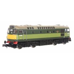Dapol N Scale, 2D-013-004 BR Class 27 Bo-Bo, D5382, BR Two-Tone Green (Small Yellow Panels) Livery, DCC Ready small image