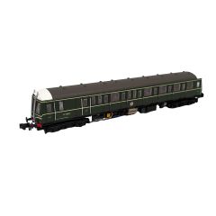 Dapol N Scale, 2D-015-004D BR Class 122 Single Car DMU E55012, BR Green (Speed Whiskers) Livery, DCC Fitted small image