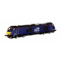 Dapol N Scale, 2D-022-010 DRS Class 68 Bo-Bo, 68026, DRS Compass (Simplified) Livery, DCC Ready small image