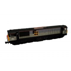 Dapol N Scale, 2D-058-003 BR Class 58 Co-Co, 58002, 'Daw Mill Colliery' BR Railfreight Coal Sector Livery, DCC Ready small image