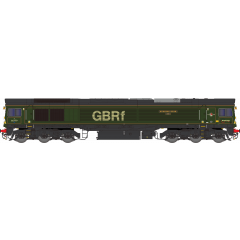 Dapol N Scale, 2D-066-007D GBRf Class 66/7 Co-Co, 66779, 'Evening Star' GBRf Brunswick Green Livery, DCC Fitted small image