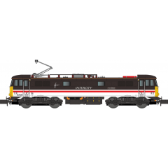 Dapol N Scale, 2D-087-002D BR Class 87 Bo-Bo, 87017, 'Iron Duke' BR InterCity (Swallow) Livery, DCC Fitted small image