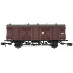 Dapol N Scale, 2F-014-009 GWR Fruit D Van 2913, GWR Brown (Shirtbutton) Livery small image