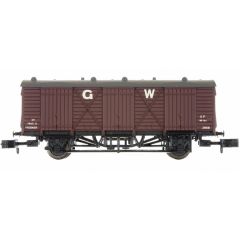 Dapol N Scale, 2F-014-010 GWR Fruit D Van 2868, GWR Brown Livery small image