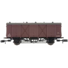 Dapol N Scale, 2F-014-011 BR (Ex GWR) Fruit D Van W2910, BR Maroon Livery small image