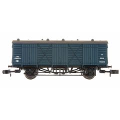 Dapol N Scale, 2F-014-012 BR (Ex GWR) Fruit D Van W3461W, BR Blue Livery with Dark Grey Roof small image