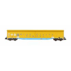Dapol N Scale, 2F-022-009 Private Owner (Ex BR) Danzas 2 Door 'Ferry Wagon' Cargowaggon, Diag. E512 33 80 279 7669-9, 'Blue Circle Cement', Blue & Yellow Livery small image