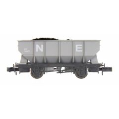 Dapol N Scale, 2F-034-075 LNER 21T Hopper Wagon 193272, LNER Grey Livery, Includes Wagon Load small image