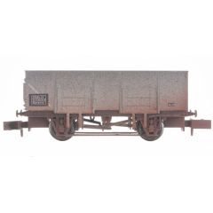Dapol N Scale, 2F-038-060 BR 20T/21T Steel Mineral Wagon B315771, BR Grey Livery, Weathered small image