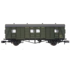 Dapol N Scale, 2F-047-011 SR CCT Covered Carriage Truck S2280S, SR Maunsell Olive Green Livery small image