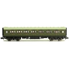 Dapol N Scale, 2P-012-154 SR Maunsell Composite Corridor 5140, SR Lined Maunsell Olive Green Livery small image