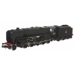 Dapol N Scale, 2S-013-006D BR 9F Standard Class 2-10-0, 92079, BR Black (Early Emblem) Livery, DCC Fitted small image