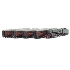 Dapol N Scale, 2S-013-010D The Pine Express Evening Star 4 Gresley Mar Coaches DCC Fitted small image