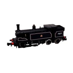 Dapol N Scale, 2S-016-010D BR (Ex LSWR) M7 Class Tank 0-4-4T, 30673, BR Lined Black (Early Emblem) Livery, DCC Fitted small image