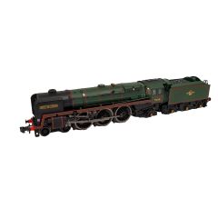 Dapol N Scale, 2S-017-008D BR 7 Standard 'Britannia' Class 4-6-2, 70051, 'Firth of Forth' BR Lined Green (Late Crest) Livery, DCC Fitted small image