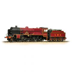 Bachmann Branchline OO Scale, 31-215 LMS 5XP 'Patriot' Class 4-6-0, 5551, 'The Unknown Warrior' LMS Lined Crimson Lake Livery, DCC Ready small image