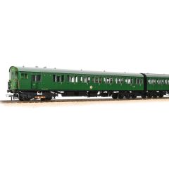 Bachmann Branchline OO Scale, 31-390 BR Class 414 2-HAP 2 Car EMU 6061 (Unknown), BR (SR) Green Livery, DCC Ready small image