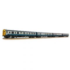 Bachmann Branchline OO Scale, 31-424 BR Class 422/7 4-TEP (Refurbished) 4 Car EMU 2703 (DMSO S61386 & S61387, TBCK S70344 & TRB S69020), BR Blue & Grey Livery, DCC Ready small image