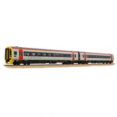 Bachmann Branchline OO Scale, 31-497SF Transport for Wales Class 158 2 Car DMU 158839 (52839 & 57839), Transport for Wales Livery, DCC Sound small image