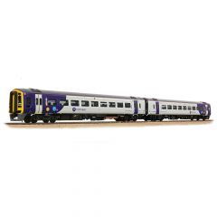 Bachmann Branchline OO Scale, 31-499 Northern Class 158 2 Car DMU 158844 (52844 & 57844), Northern (White & Purple) Livery, DCC Ready small image