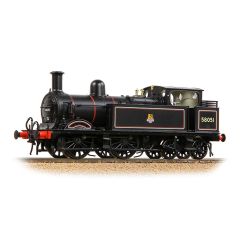 Bachmann Branchline OO Scale, 31-742ASF BR (Ex MR) 1532 (1P) Class Tank 0-4-4T, 58051, BR Lined Black (Early Emblem) Livery, DCC Sound small image