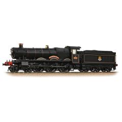 Bachmann Branchline OO Scale, 32-002B BR (Ex GWR) 49XX 'Hall' Class 4-6-0, 4953, 'Picthford Hall' BR Lined Black (Early Emblem) Livery, DCC Ready small image