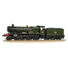 Bachmann Branchline OO Scale, 32-008 BR (Ex GWR) 49XX 'Hall' Class 4-6-0, 4936, 'Kinlet Hall' BR Lined Green (Late Crest) Livery, DCC Ready small image