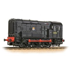 Bachmann Branchline OO Scale, 32-114B BR Class 08 0-6-0, 13052, BR Black (Early Emblem) Livery, DCC Ready small image