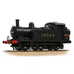 Bachmann Branchline OO Scale, 32-227C LMS 3F 'Jinty' Class Tank 0-6-0T, 16564, LMS Black (Original) Livery, DCC Ready small image