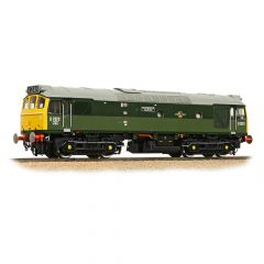 Bachmann Branchline OO Scale, 32-334SF BR Class 25/3 Bo-Bo, D7672, 'Tamwoth Castle' BR Two-Tone Green (Full Yellow Ends) Livery, DCC Sound small image