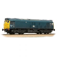 Bachmann Branchline OO Scale, 32-340SFX BR Class 25/1 Bo-Bo, 25057, BR Blue Livery, Weathered, DCC Sound Deluxe small image