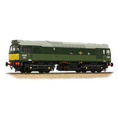 Bachmann Branchline OO Scale, 32-341 BR Class 25/2 Bo-Bo, D5282, BR Two-Tone Green (Small Yellow Panels) Livery, DCC Ready small image