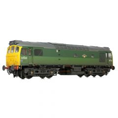 Bachmann Branchline OO Scale, 32-342SFX BR Class 25/2 Bo-Bo, D7525, BR Two-Tone Green (Full Yellow Ends) Livery, Weathered, DCC Sound Deluxe small image