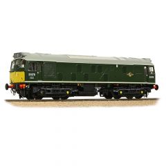 Bachmann Branchline OO Scale, 32-343A BR Class 25/1 Bo-Bo, D5179, BR Green (Small Yellow Panels) Livery, DCC Ready small image