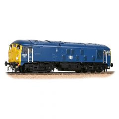 Bachmann Branchline OO Scale, 32-416 BR Class 24/0 Disc Headcode Bo-Bo, 24035, BR Blue Livery, DCC Ready small image