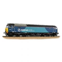 Bachmann Branchline OO Scale, 32-755A Arriva Trains Wales Class 57/3 Co-Co, 57314, Arriva Trains Wales (Revised) Livery, DCC Ready small image