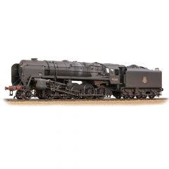 Bachmann Branchline OO Scale, 32-852ASF BR 9F Standard Class with BR1F Tender 2-10-0, 92069, BR Black (Early Emblem) Livery, Weathered, DCC Sound small image