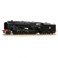 Bachmann Branchline OO Scale, 32-852B BR 9F Standard Class with BR1F Tender 2-10-0, 92010, BR Black (Early Emblem) Livery, DCC Ready small image