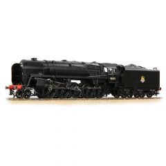 Bachmann Branchline OO Scale, 32-852BSF BR 9F Standard Class with BR1F Tender 2-10-0, 92010, BR Black (Early Emblem) Livery, DCC Sound small image
