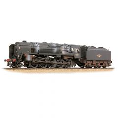 Bachmann Branchline OO Scale, 32-862ASF BR 9F Standard Class with BR1B Tender 2-10-0, 92097, BR Black (Late Crest) Livery, Weathered, DCC Sound small image