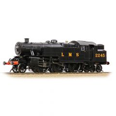 Bachmann Branchline OO Scale, 32-875A LMS Fairburn Class Tank 2-6-4T, 2245, LMS Black (Original) Livery, DCC Ready small image