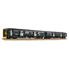 Bachmann Branchline OO Scale, 32-940 GWR (FirstGroup) Class 150/2 2 Car DMU 150216 (52216 & 57216), GWR Green (FirstGroup) Livery, Includes Passenger Figures, DCC Ready small image