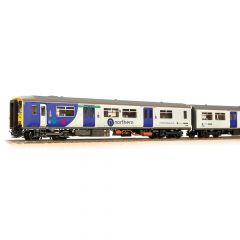 Bachmann Branchline OO Scale, 32-941 Northern Class 150/2 2 Car DMU 150220 (52220 & 57220), Northern (White & Purple) Livery, DCC Ready small image