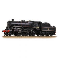 Bachmann Branchline OO Scale, 32-954A BR 4MT Standard Class with BR2A Tender 2-6-0, 76084, BR Lined Black (Early Emblem) Livery, DCC Ready small image